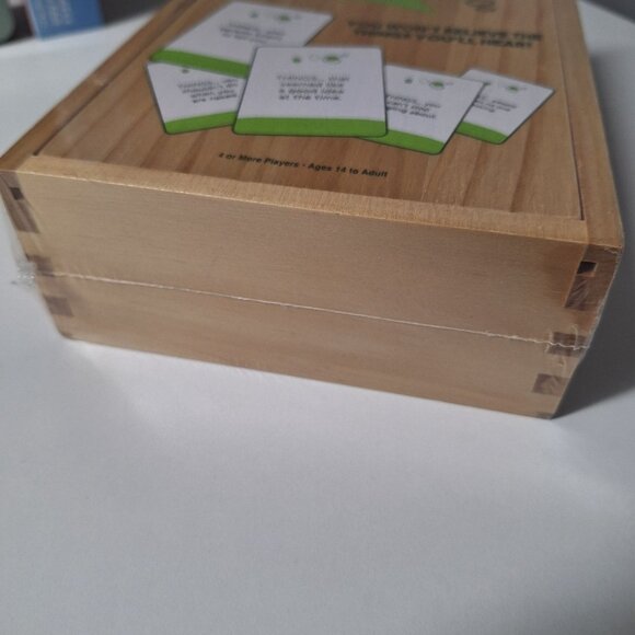 Things Party Game By PlayMonster Cards Fun Wooden Box‎ Sealed - Picture 3 of 4